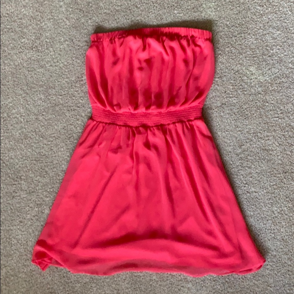 Express strapless dress